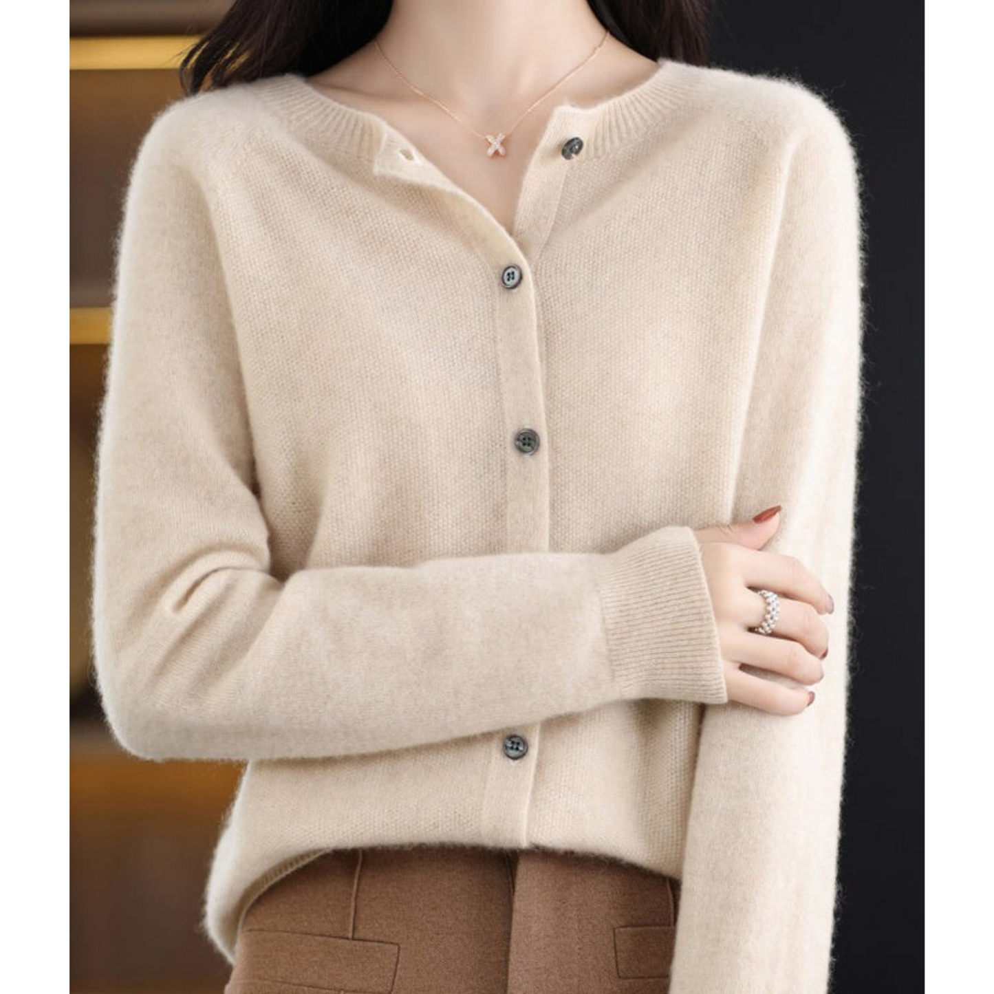Damen Strickjacke