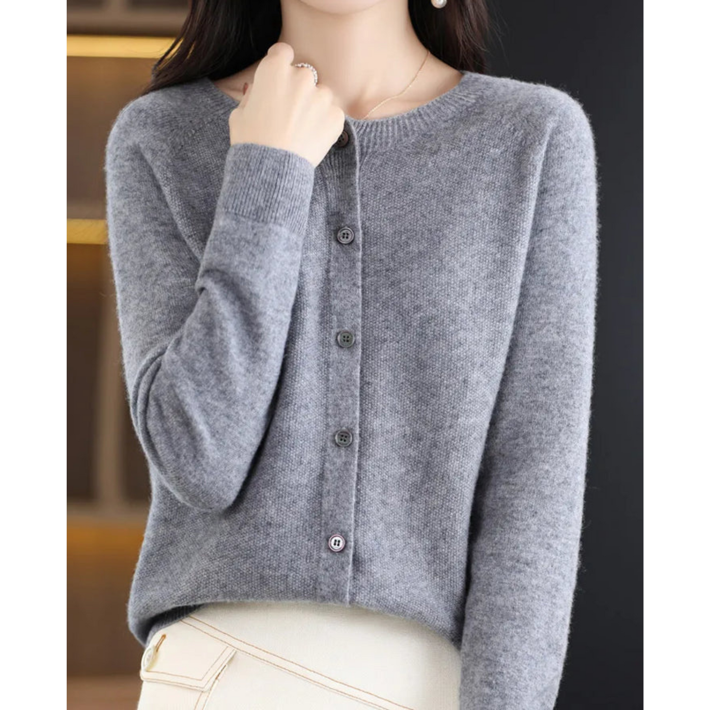Damen Strickjacke