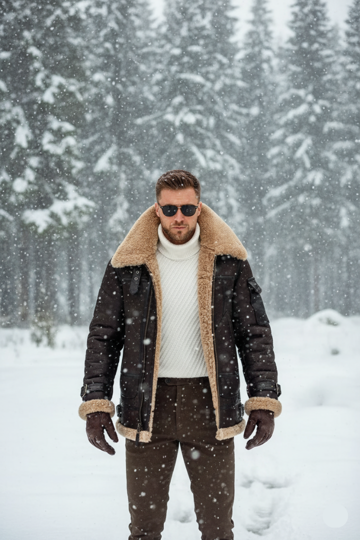 Mathis | Stilvolle Herren-Lederjacke
