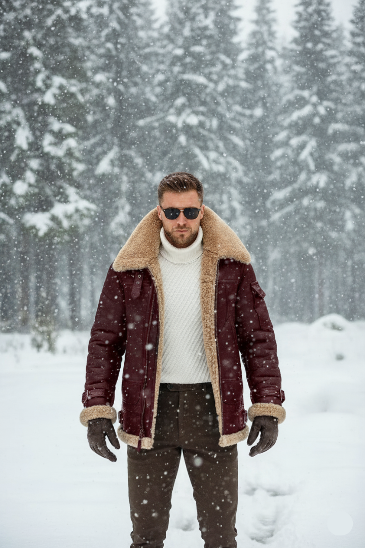 Mathis | Stilvolle Herren-Lederjacke
