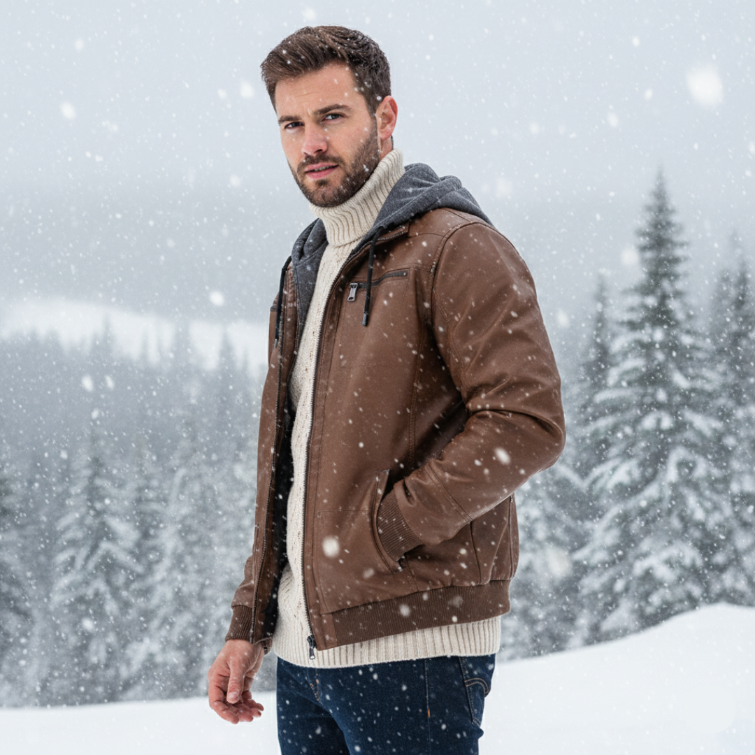 Konrad Herren Winterjacke mit Kapuze