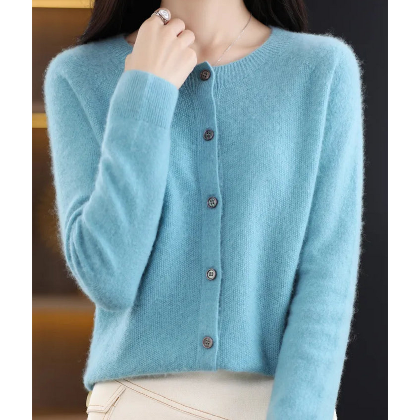 Damen Strickjacke