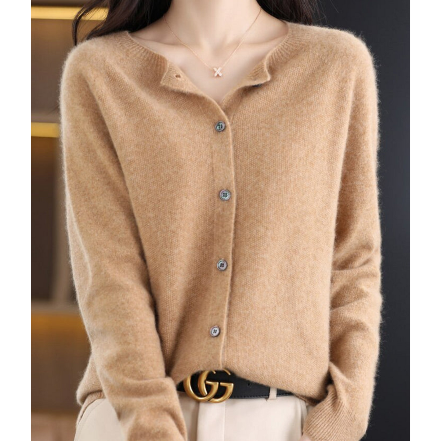 Damen Strickjacke