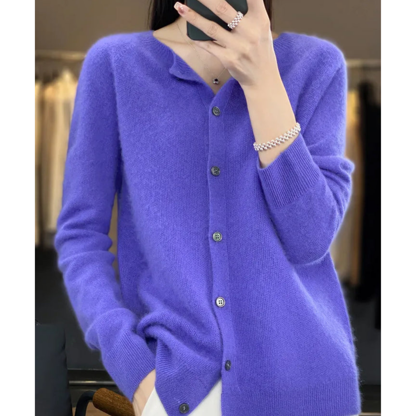 Damen Strickjacke