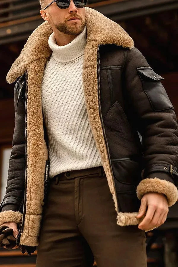 Mathis | Stilvolle Herren-Lederjacke