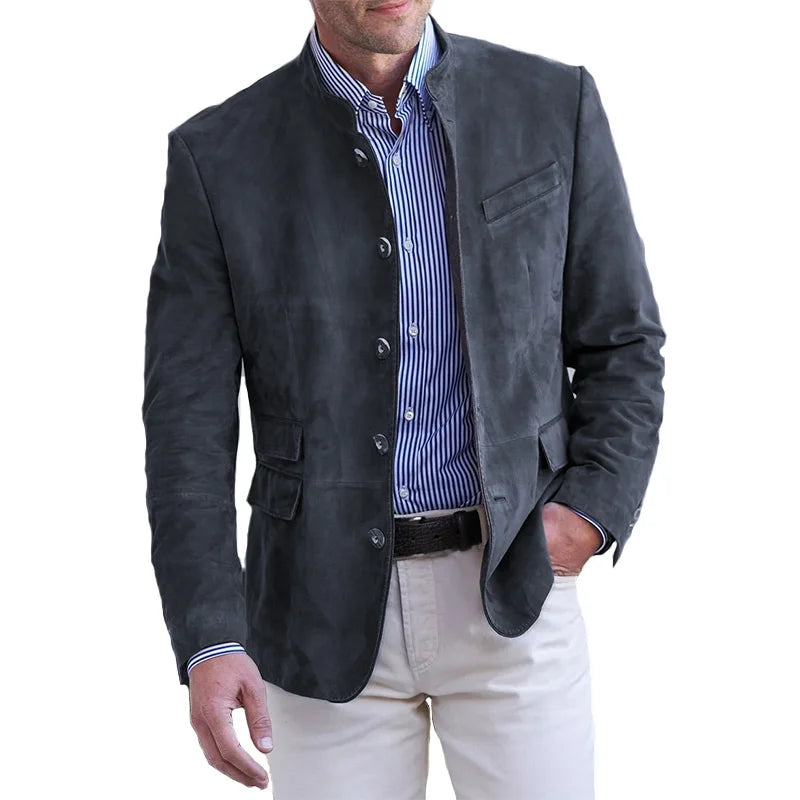 Martin - Herren Klassische Button-Down Jacke