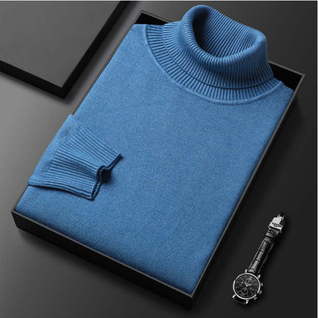 Klemens - Luxus-Linie: Herren Rollkragenpullover