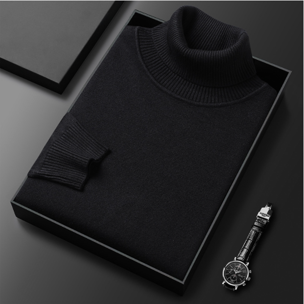 Klemens - Luxus-Linie: Herren Rollkragenpullover
