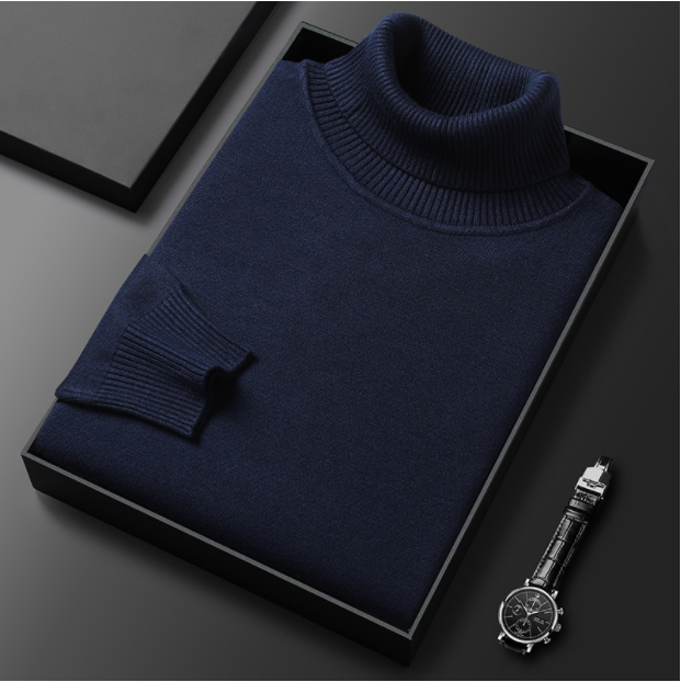 Klemens - Luxus-Linie: Herren Rollkragenpullover
