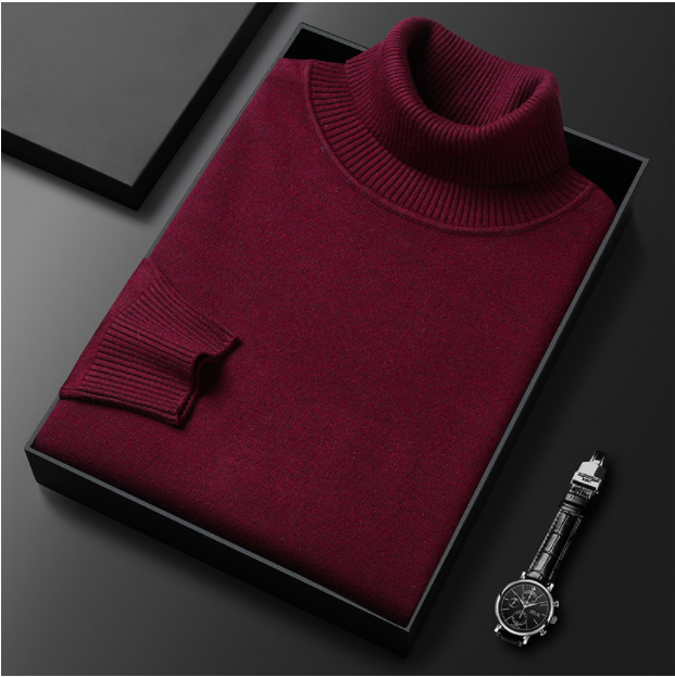 Klemens - Luxus-Linie: Herren Rollkragenpullover
