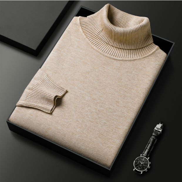 Klemens - Luxus-Linie: Herren Rollkragenpullover