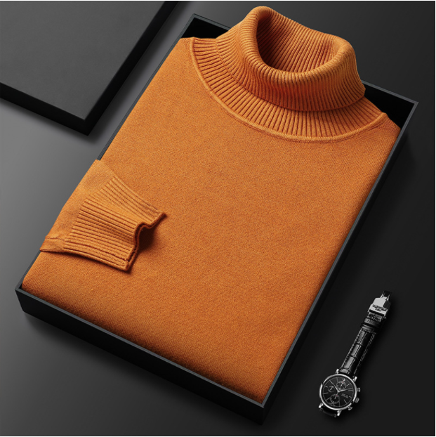 Klemens - Luxus-Linie: Herren Rollkragenpullover
