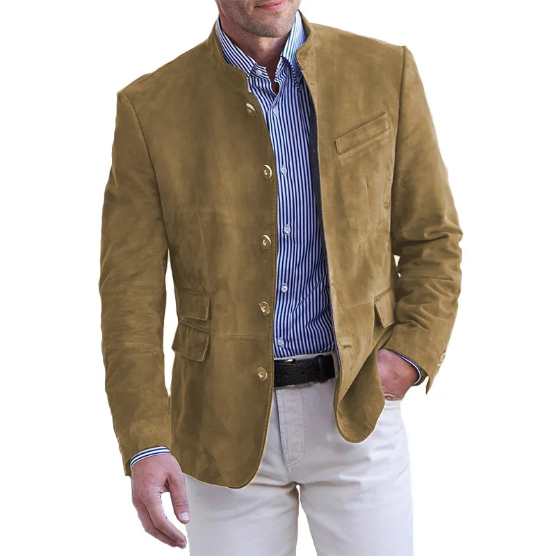 Martin - Herren Klassische Button-Down Jacke