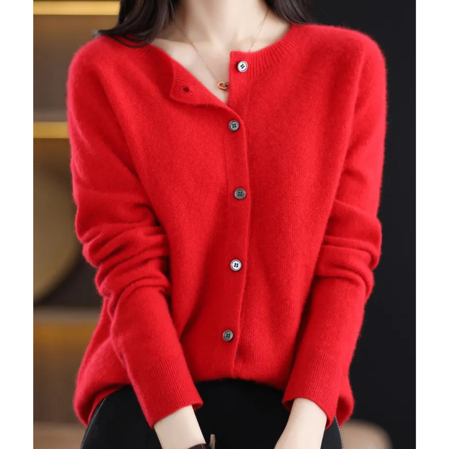 Damen Strickjacke