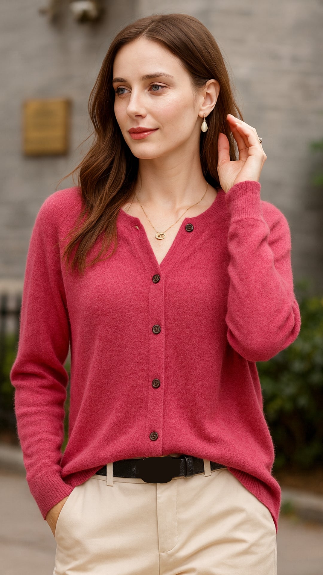 Damen Strickjacke