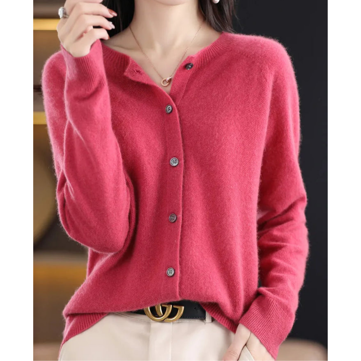 Damen Strickjacke