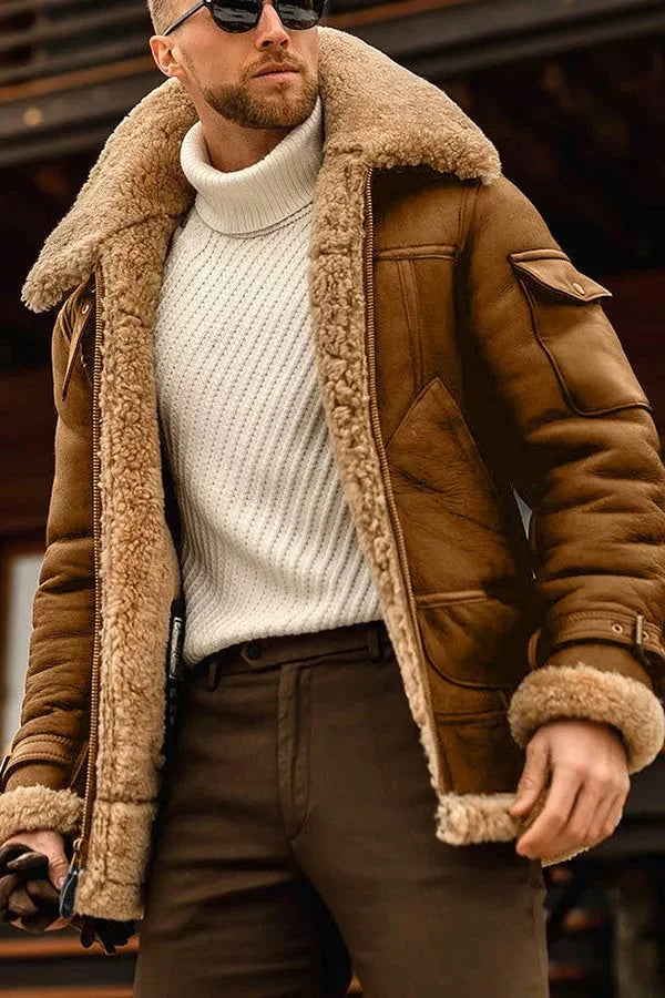 Mathis | Stilvolle Herren-Lederjacke