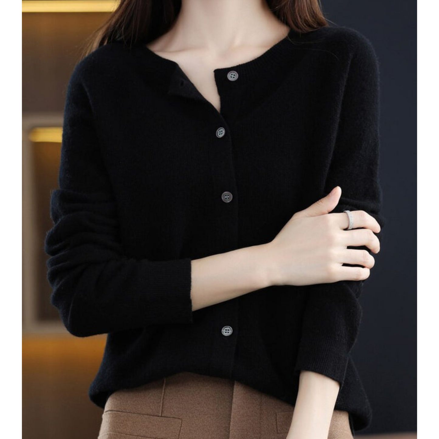 Damen Strickjacke