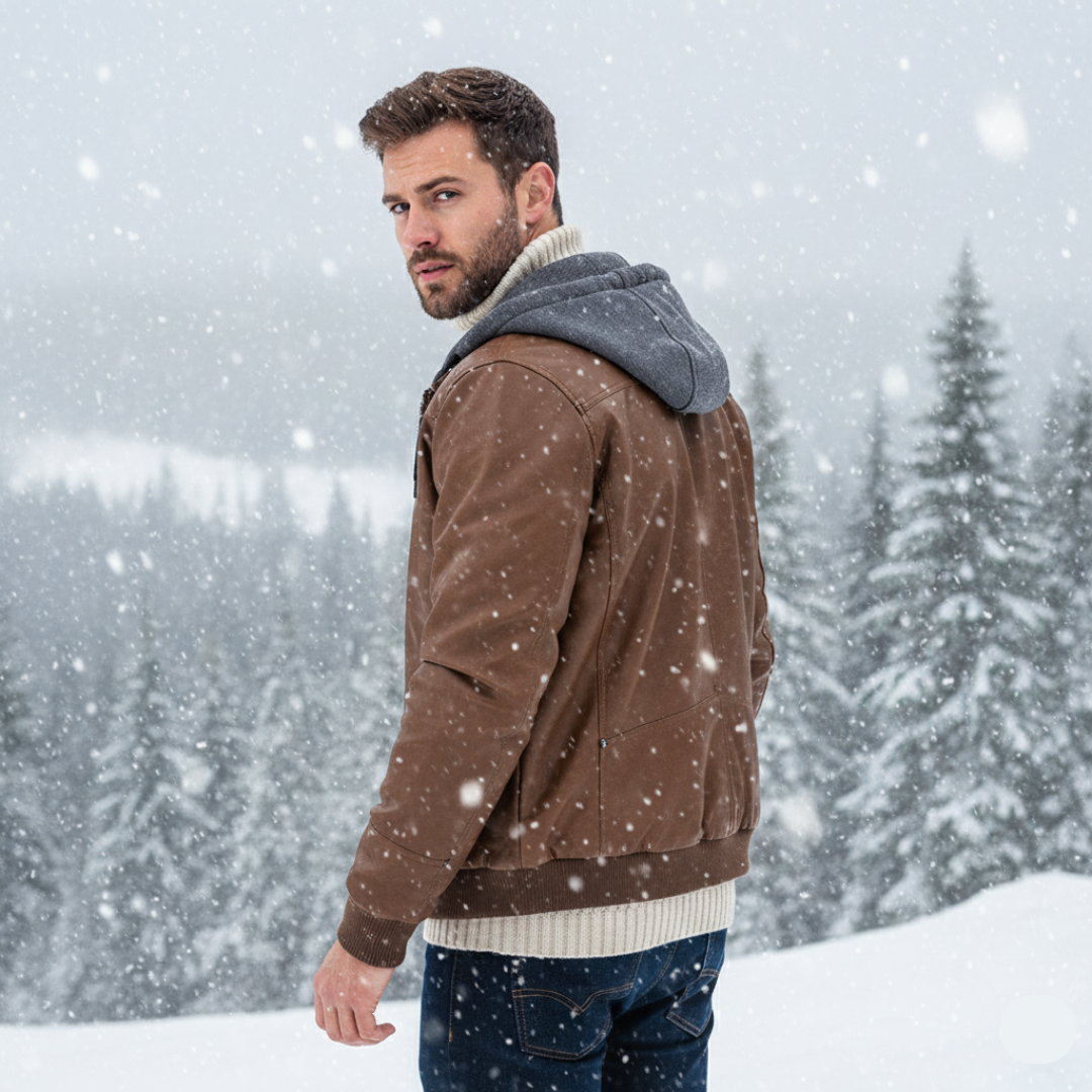 Konrad Herren Winterjacke mit Kapuze