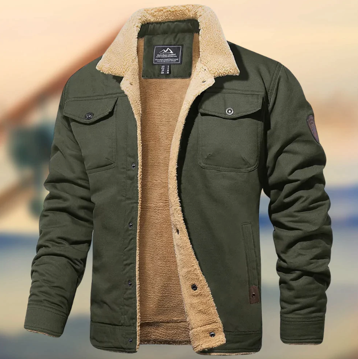 Stylische Winterjacke