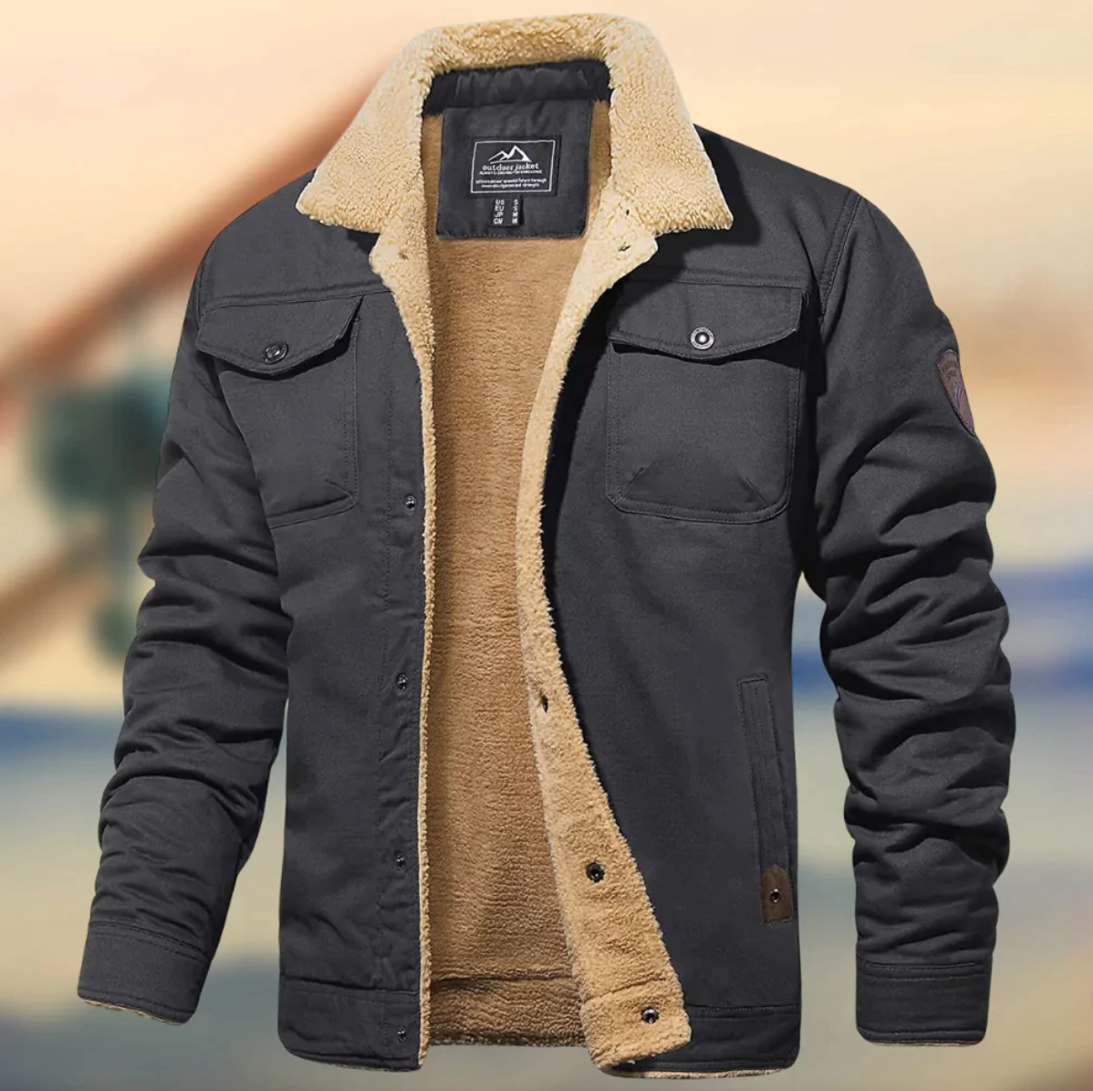 Stylische Winterjacke