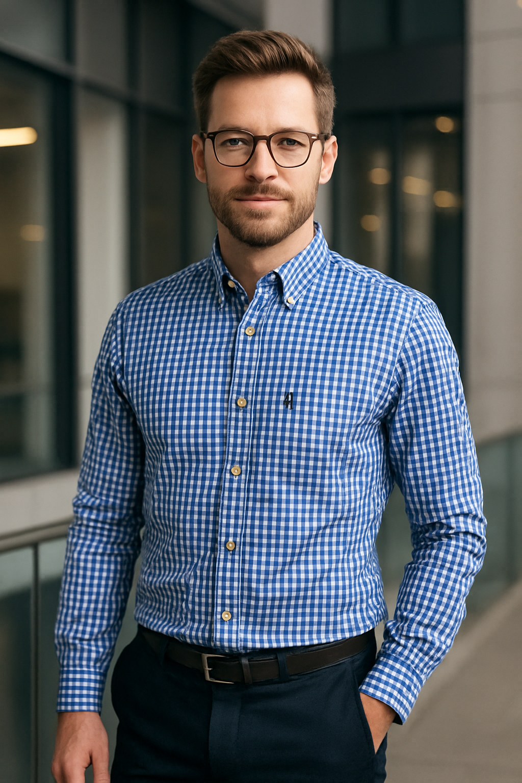 Herren Karohemd