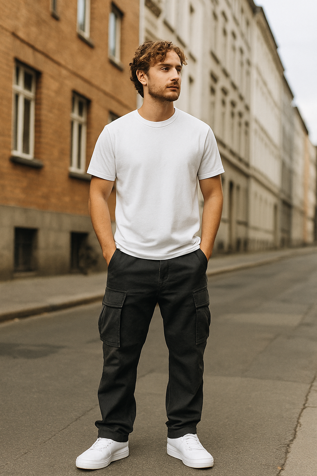 Moderne Cargohose für Herren