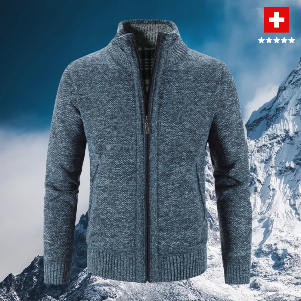 Modischer und Eleganter Herren-Winter-Cardigan