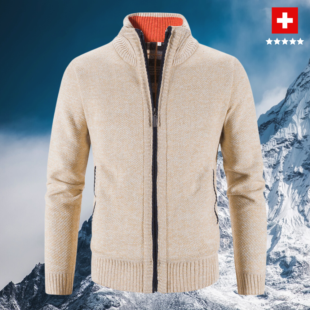 Modischer und Eleganter Herren-Winter-Cardigan