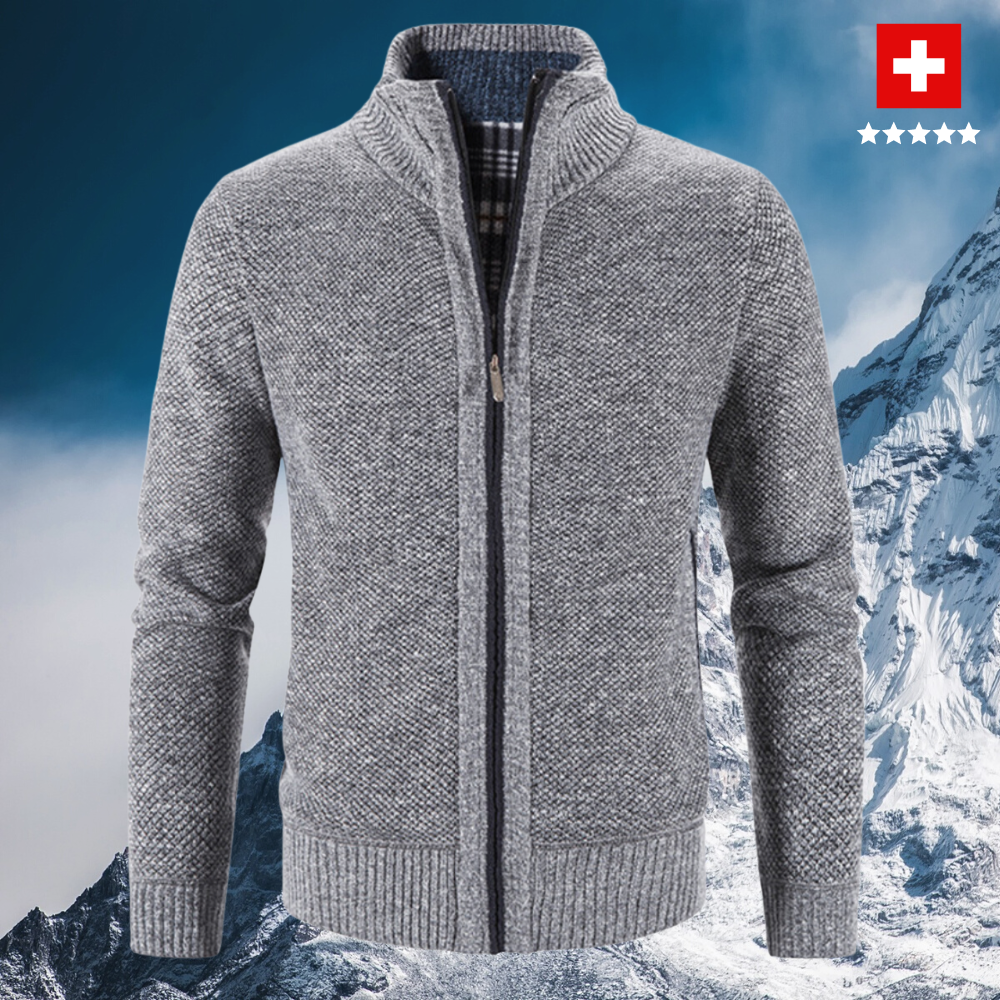 Modischer und Eleganter Herren-Winter-Cardigan