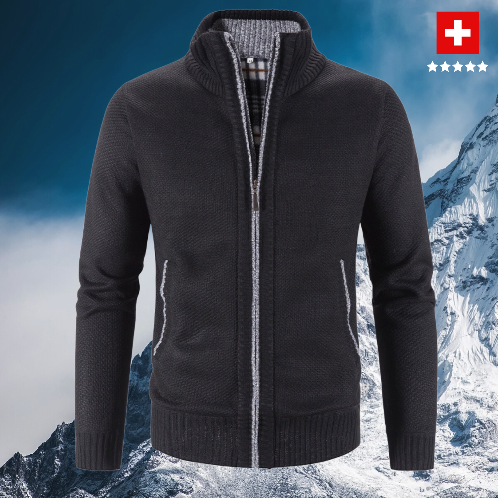 Modischer und Eleganter Herren-Winter-Cardigan