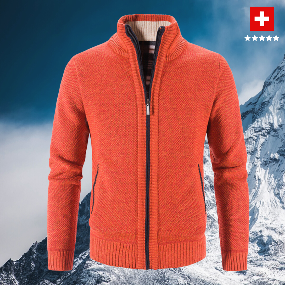 Modischer und Eleganter Herren-Winter-Cardigan