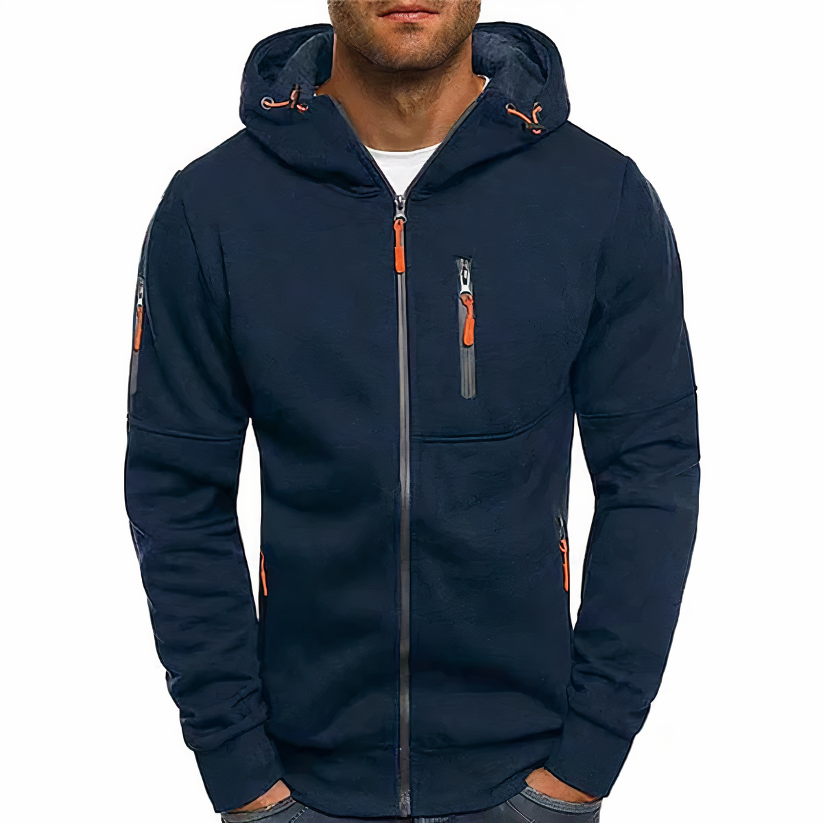 Nathan Zip-Hoodie