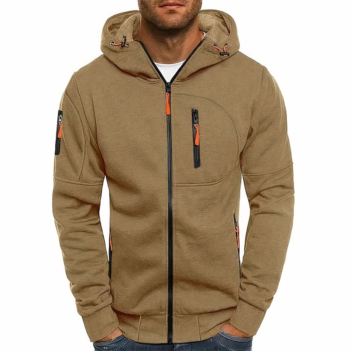 Nathan Zip-Hoodie