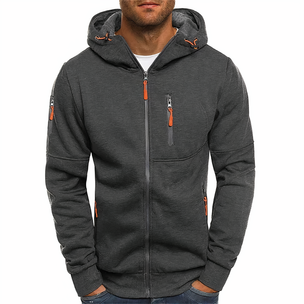 Nathan Zip-Hoodie