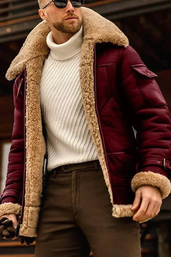 Mathis | Stilvolle Herren-Lederjacke