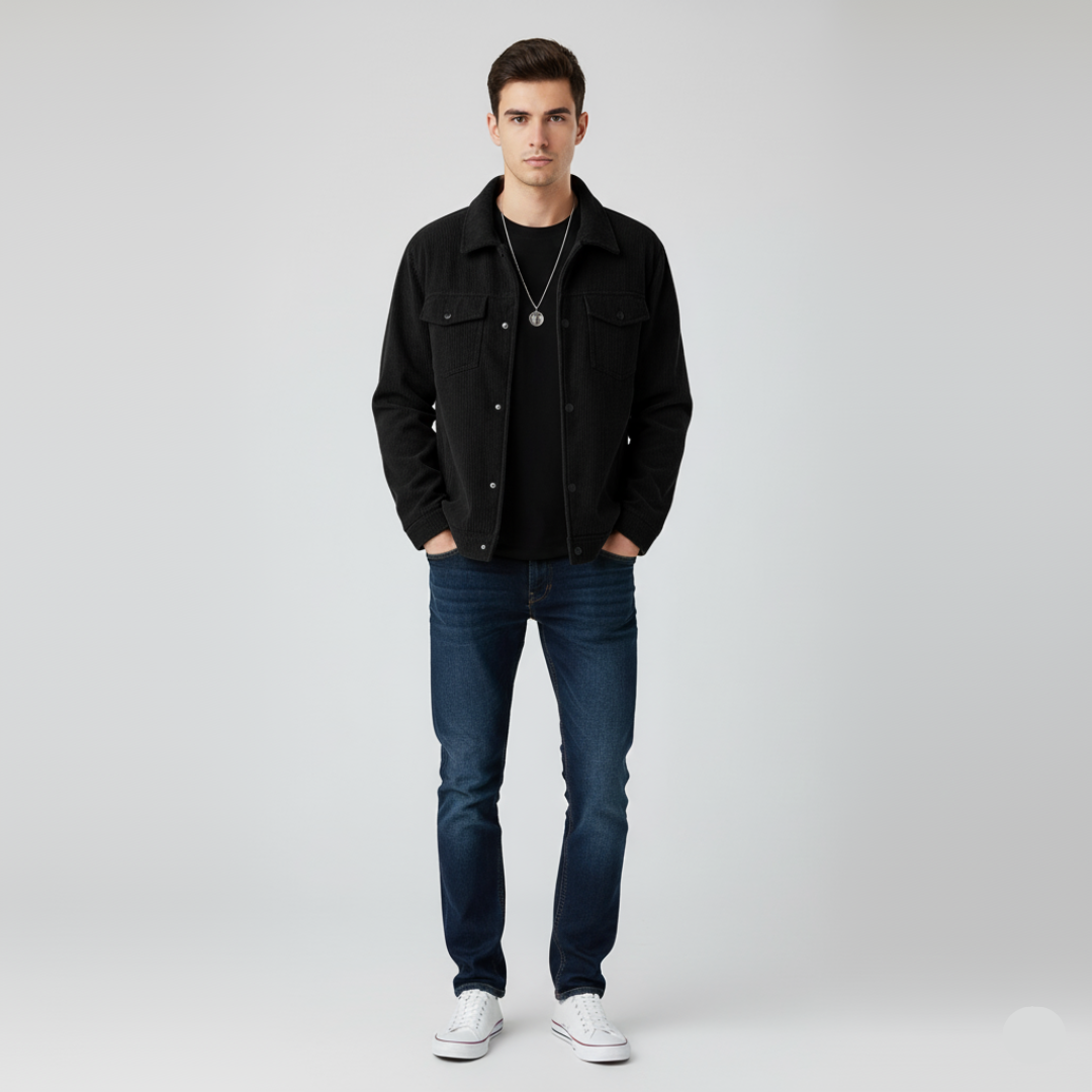 Geraldo Herren Cordjacke