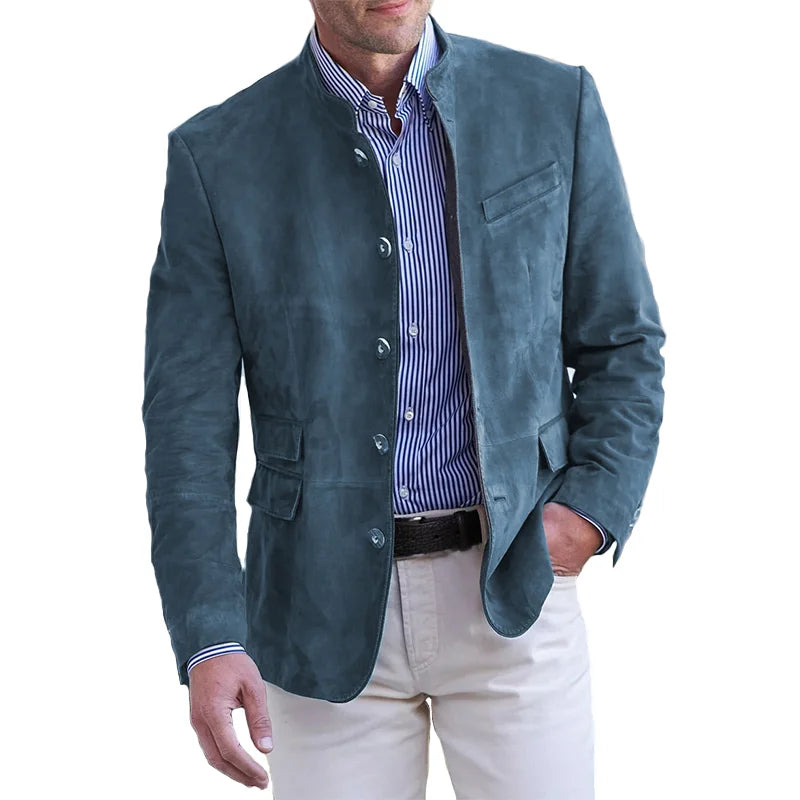 Martin - Herren Klassische Button-Down Jacke