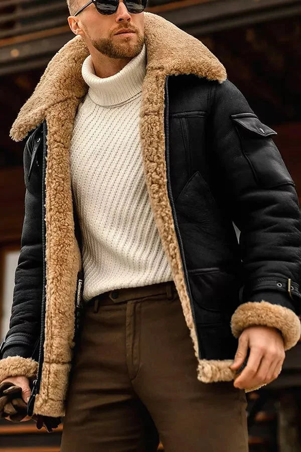Mathis | Stilvolle Herren-Lederjacke