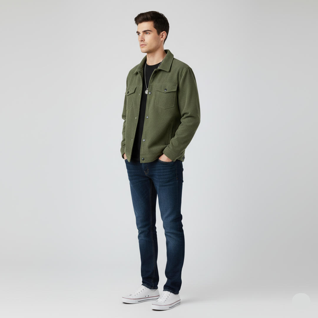 Geraldo Herren Cordjacke