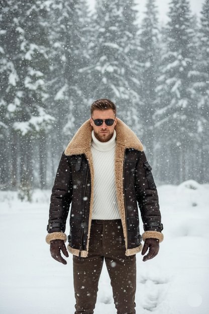 Mathis | Stilvolle Herren-Lederjacke