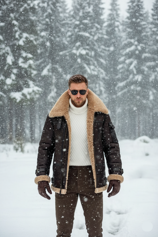 Mathis | Stilvolle Herren-Lederjacke