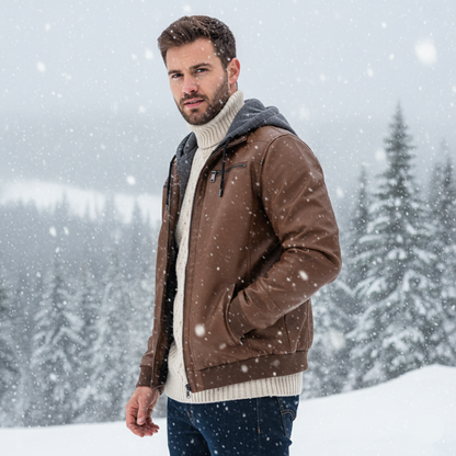 Konrad Herren Winterjacke mit Kapuze