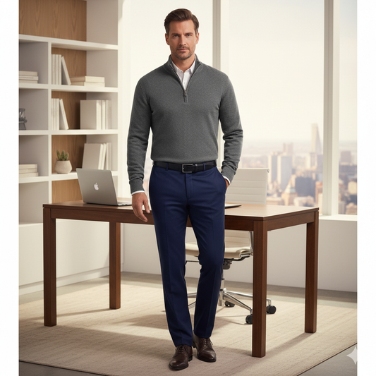 Modischer Pullover