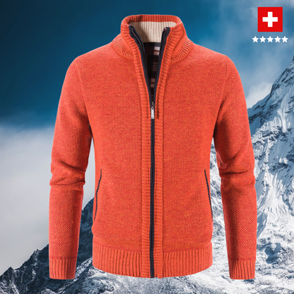 Modischer und Eleganter Herren-Winter-Cardigan