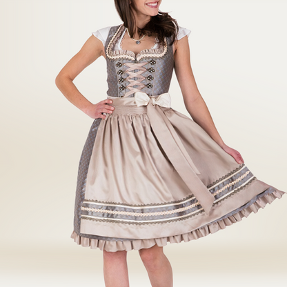 Milena - Traditionelles Damen-Dirndl für Oktoberfest und Volksfeste | Perfektes Trachtenkleid für Frauen