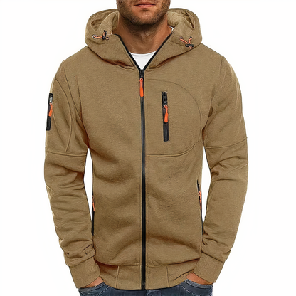 Nathan Zip-Hoodie