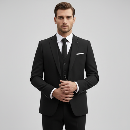 Francesco | Eleganter 3-teiliger Herrenanzug für Hochzeitsgäste