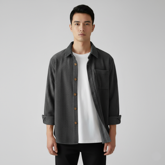 Fiorenzo Herren Cordjacke Langarm
