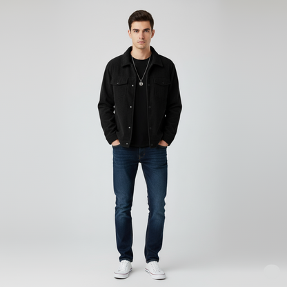 Geraldo Herren Cordjacke